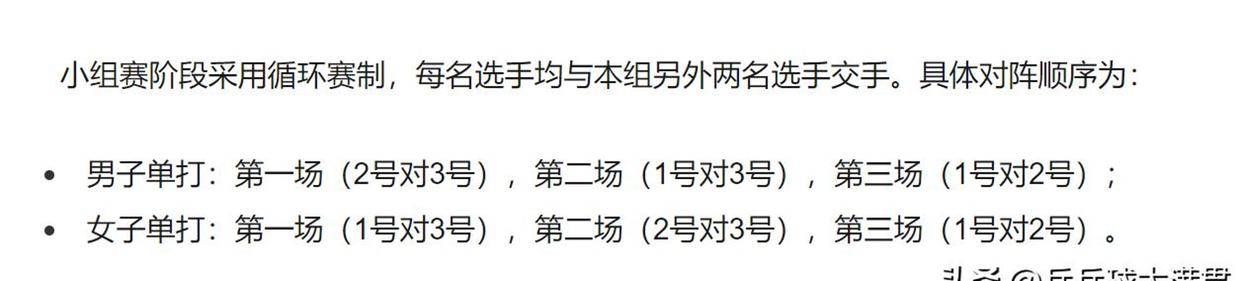 国际乒联改规则！澳门世界杯小组赛五局三胜