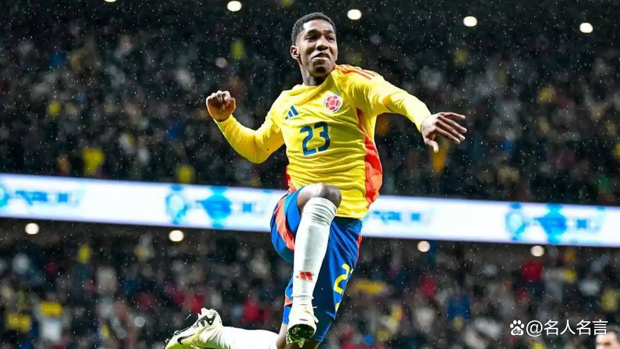 2026世界杯，哥伦比亚4-1-2-3阵容预测首发：队长哈梅斯坐镇中场